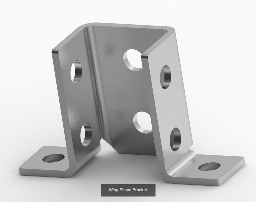 ENGINEERING BRACKET DESIGN PACK 3D Model Collection_5