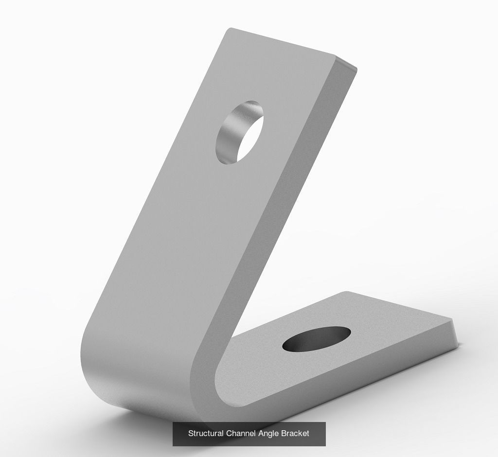 ENGINEERING BRACKET DESIGN PACK 3D Model Collection_4