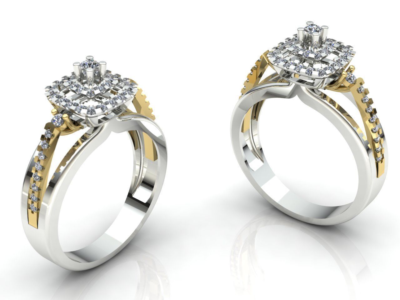 Ring Collection 45 models  3D print model_8