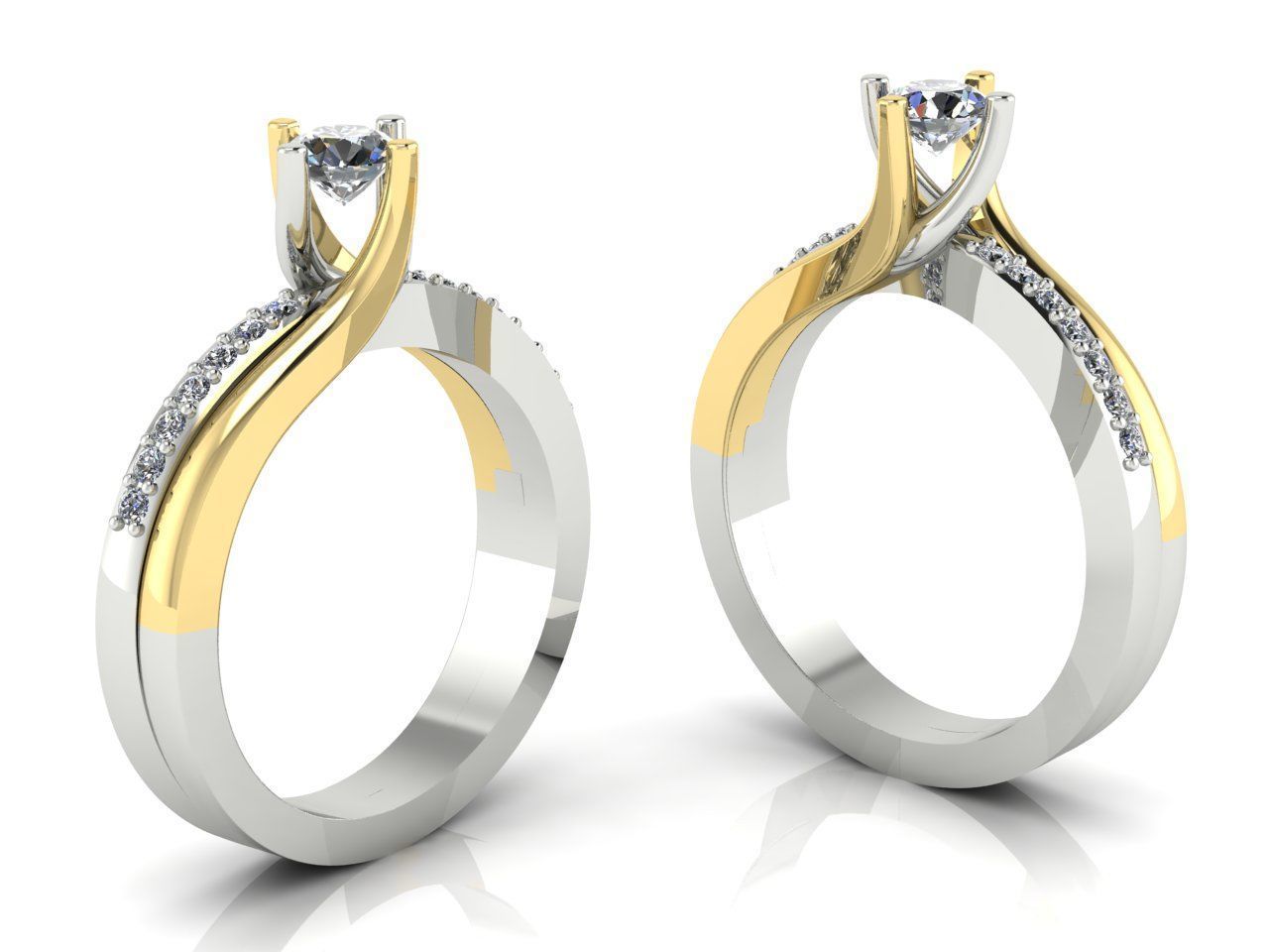Ring Collection 45 models  3D print model_18