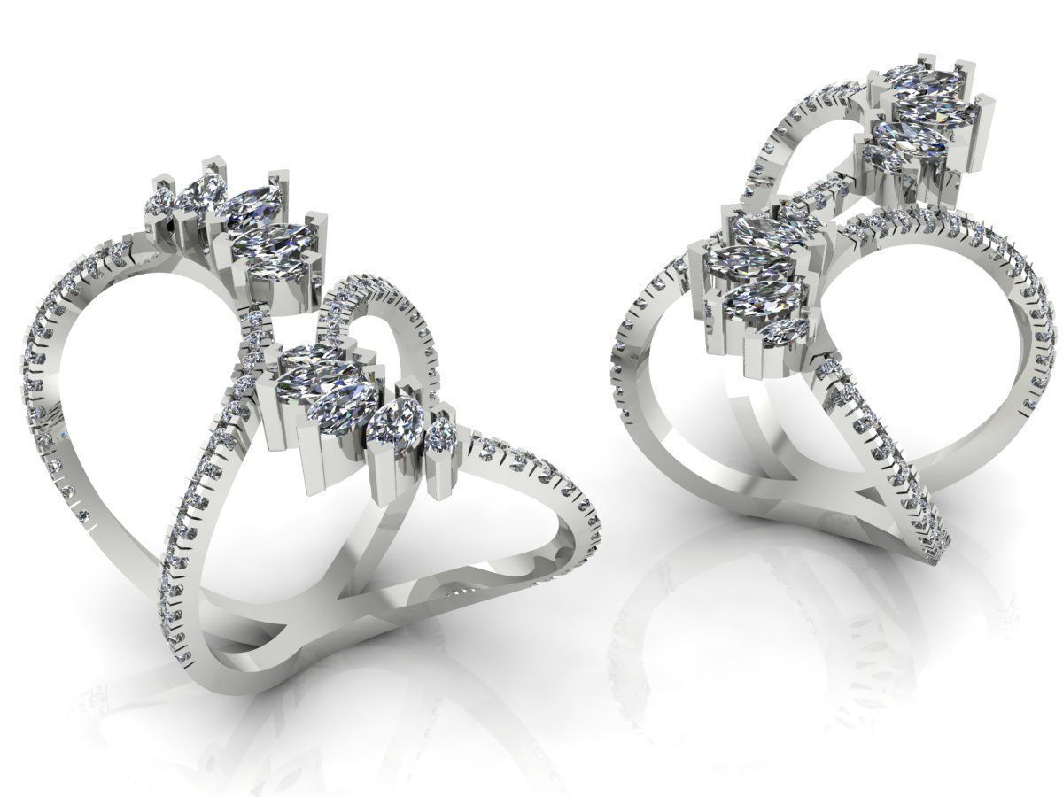 Ring Collection 45 models  3D print model_42