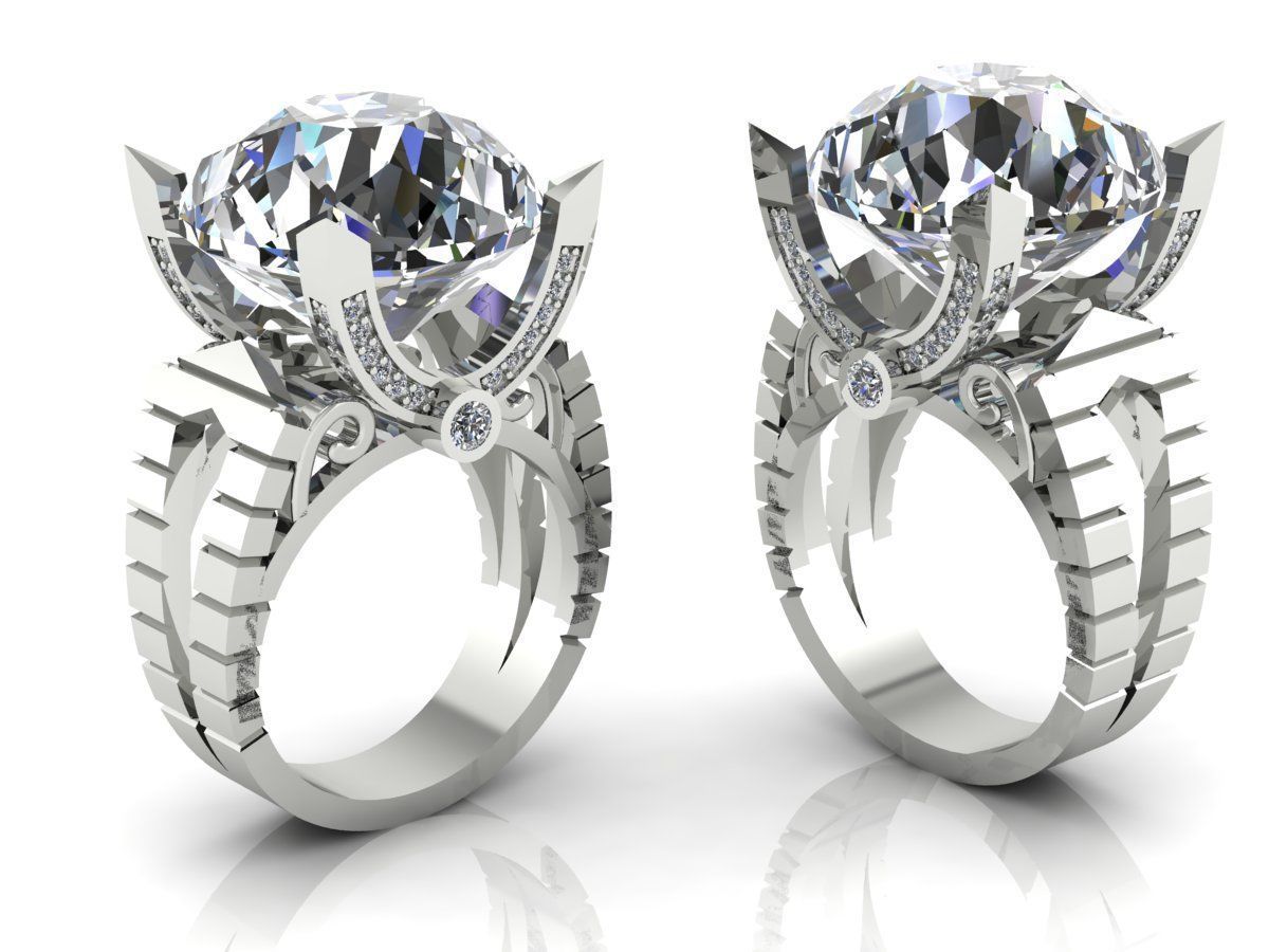 Ring Collection 45 models  3D print model_33