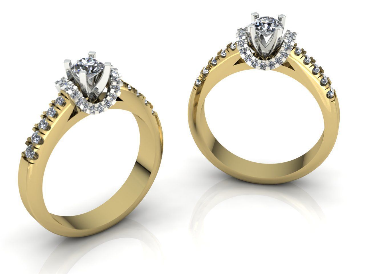 Ring Collection 45 models  3D print model_6