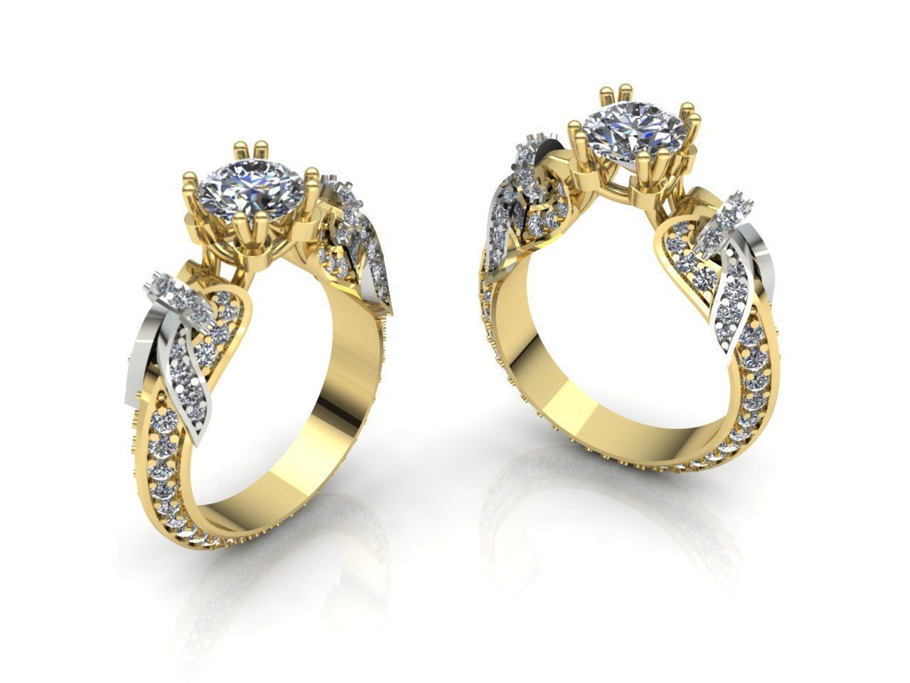 Ring Collection 45 models  3D print model_13