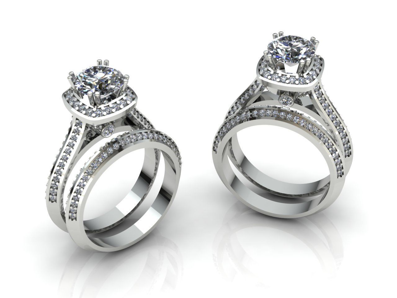 Ring Collection 45 models  3D print model_24