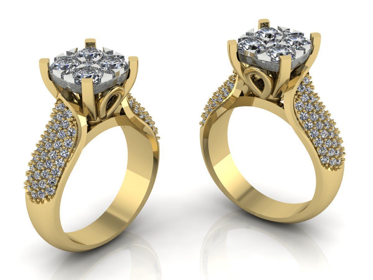 Ring Collection 45 models  3D print model_44