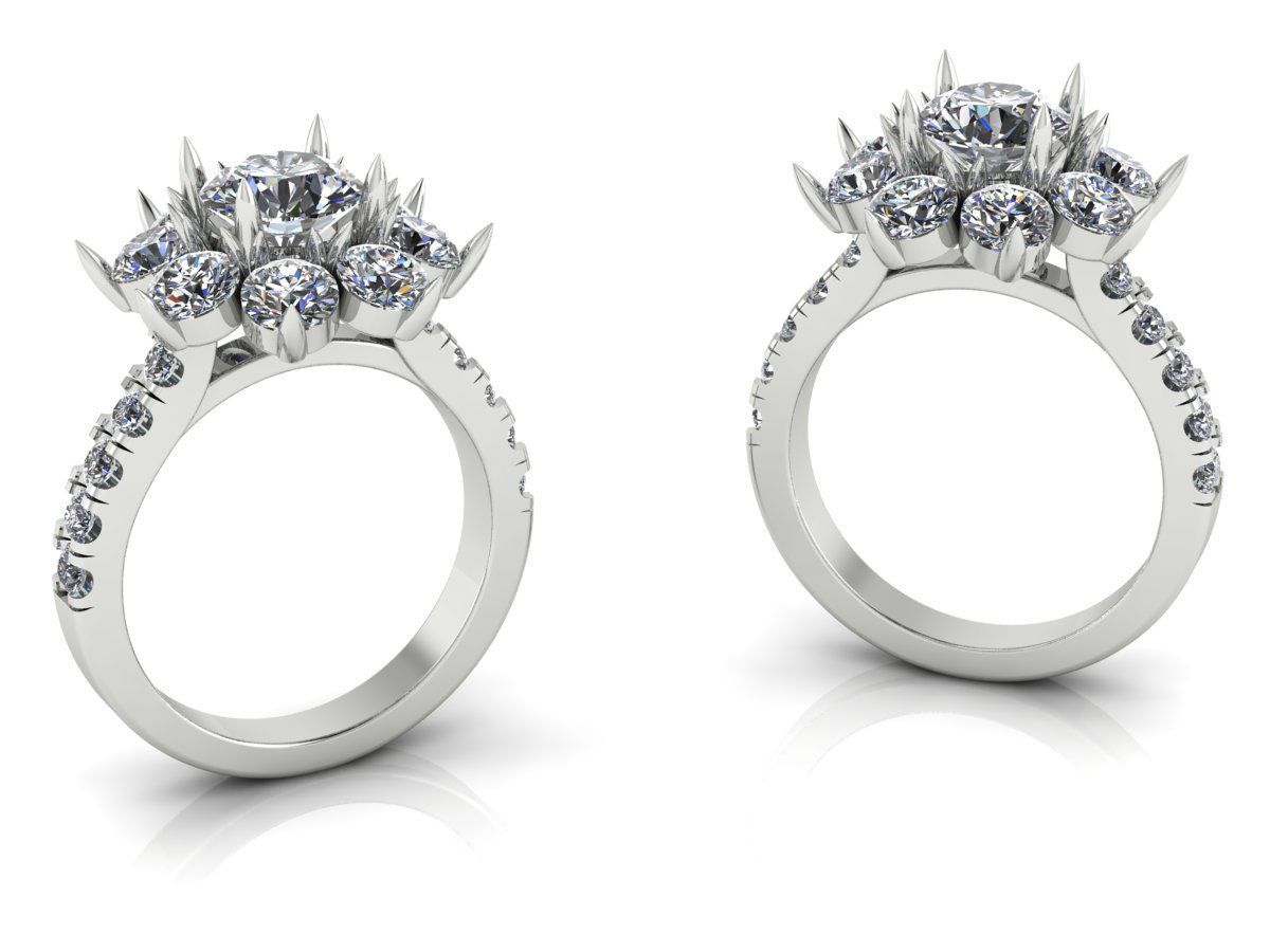 Ring Collection 45 models  3D print model_29