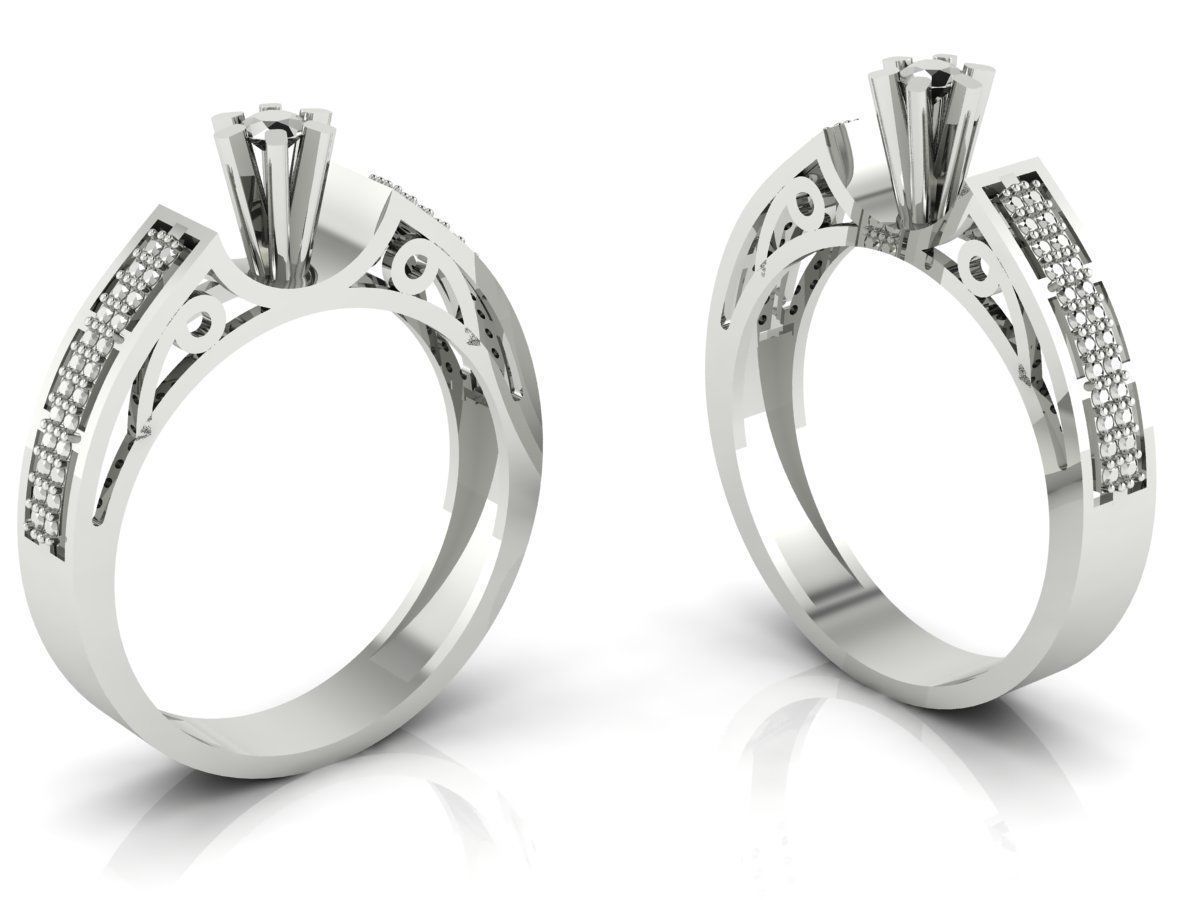 Ring Collection 45 models  3D print model_30