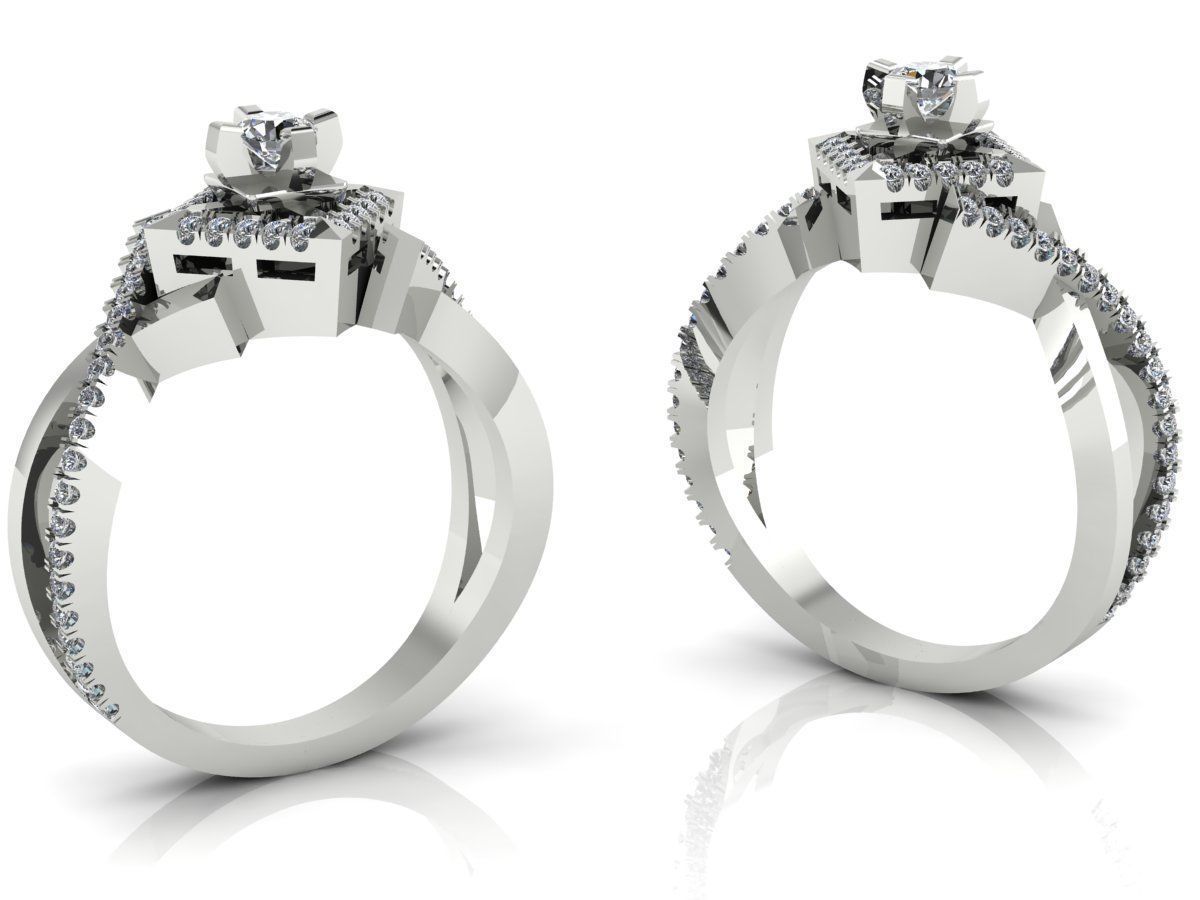 Ring Collection 45 models  3D print model_22