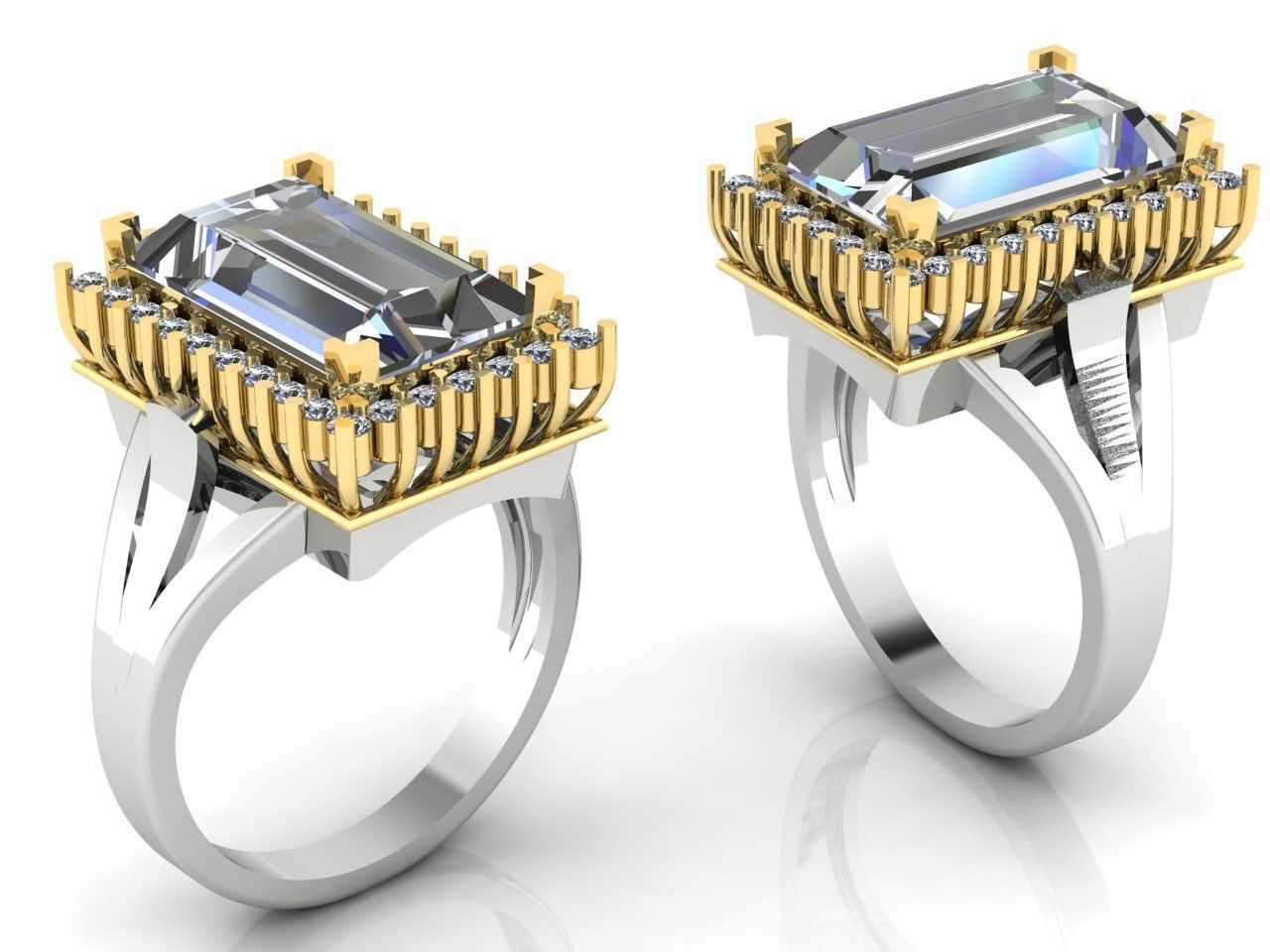 Ring Collection 45 models  3D print model_14