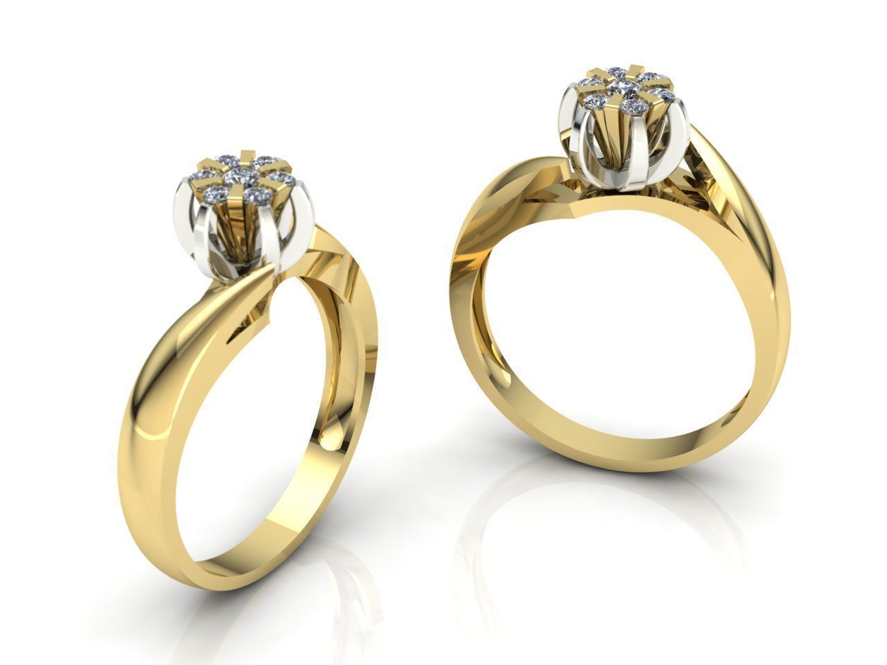 Ring Collection 45 models  3D print model_5