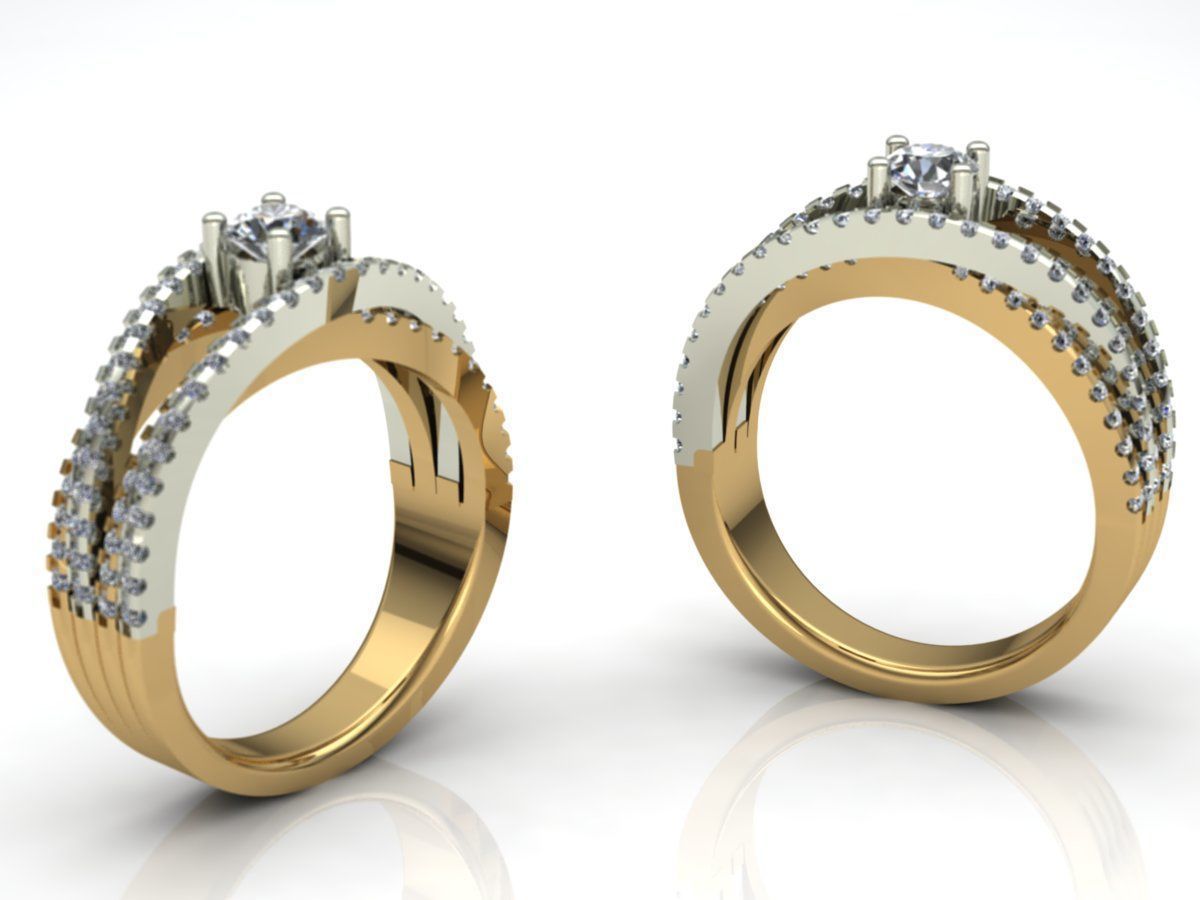 Ring Collection 45 models  3D print model_10