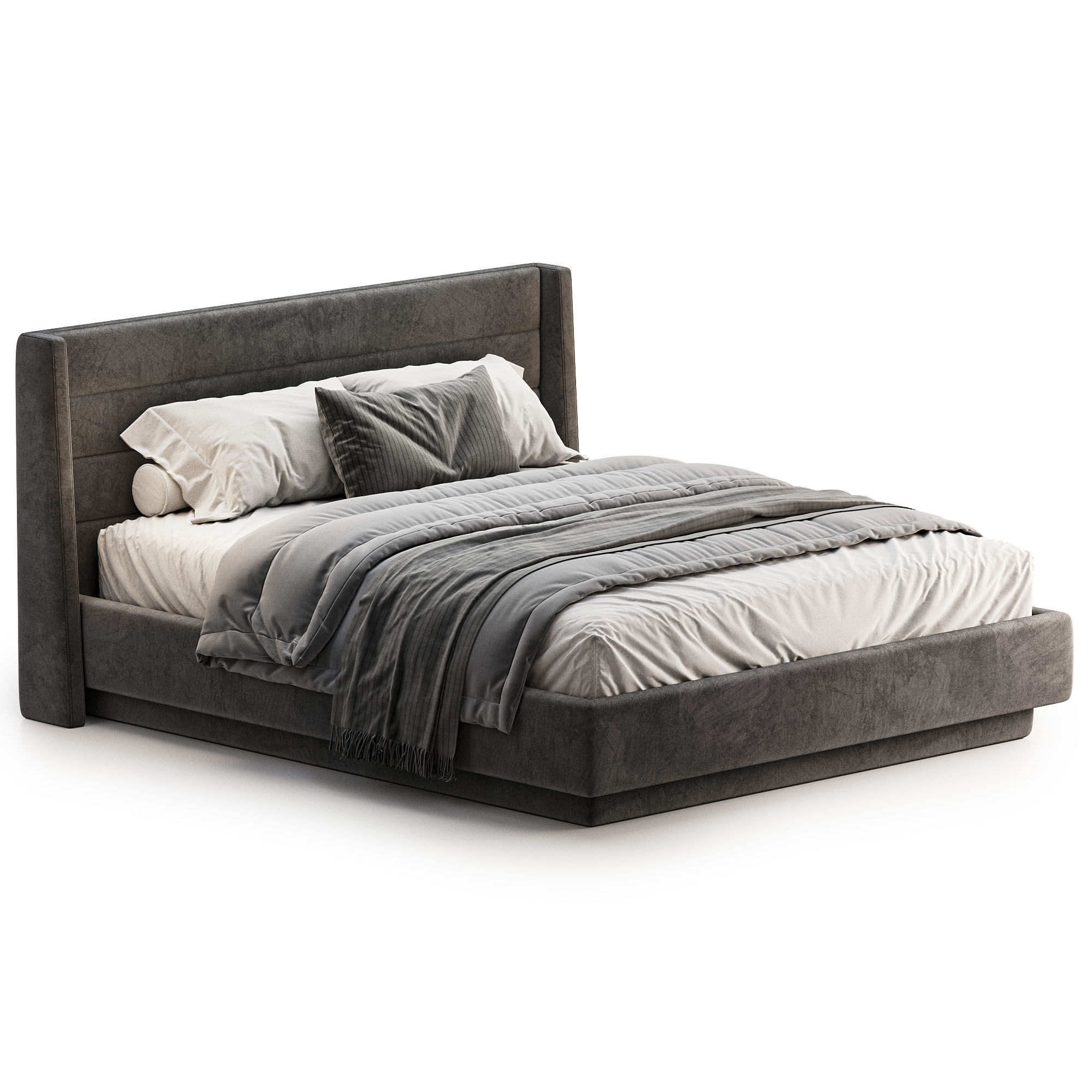 Bed Dakota 180 3D model_1