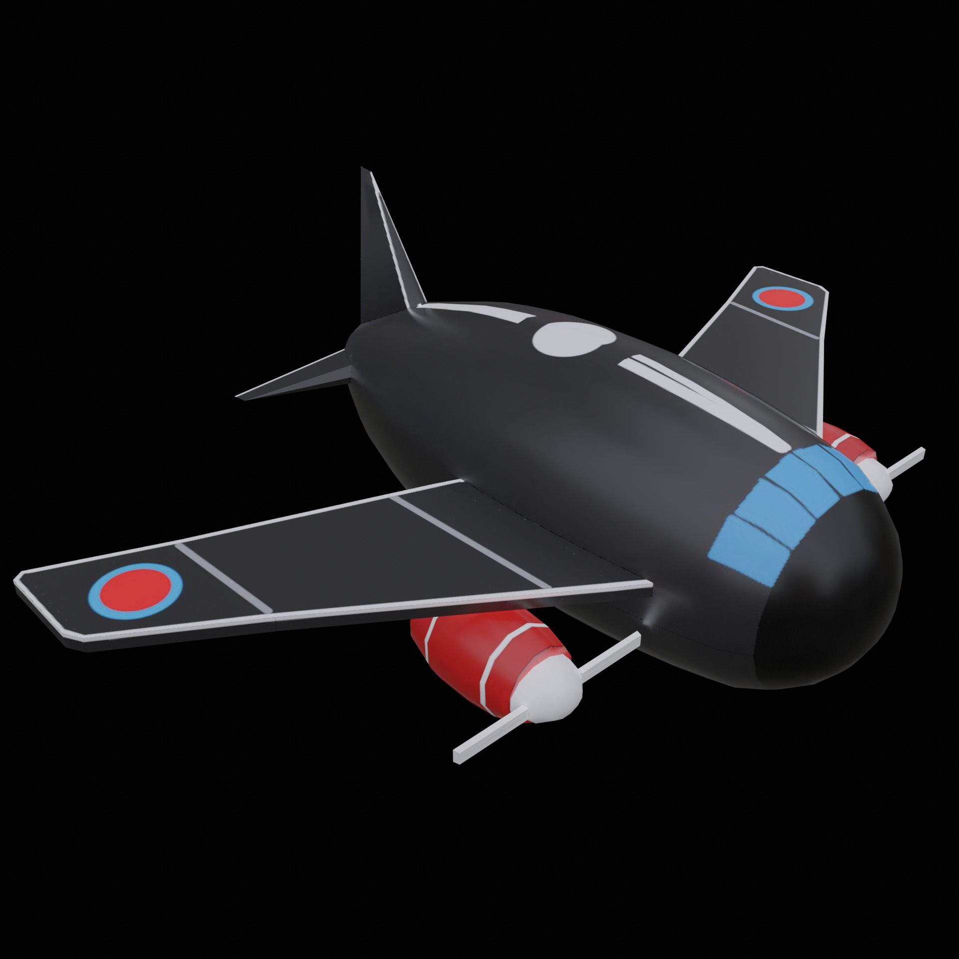 GAME READY Cartoon LowPoly Military Vehicles and Towers Animated Low-poly 3D model_10