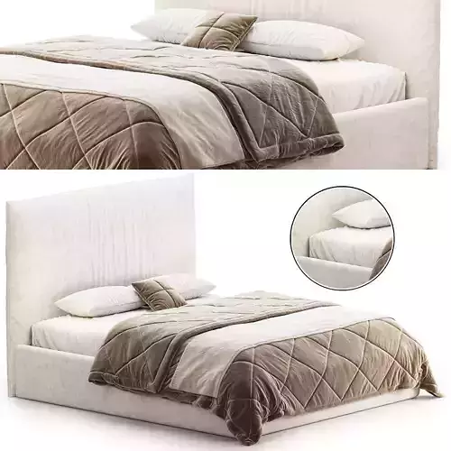 Eric Bed 3D model
