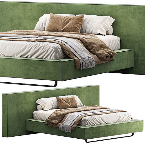 Bed Bowie 3D model