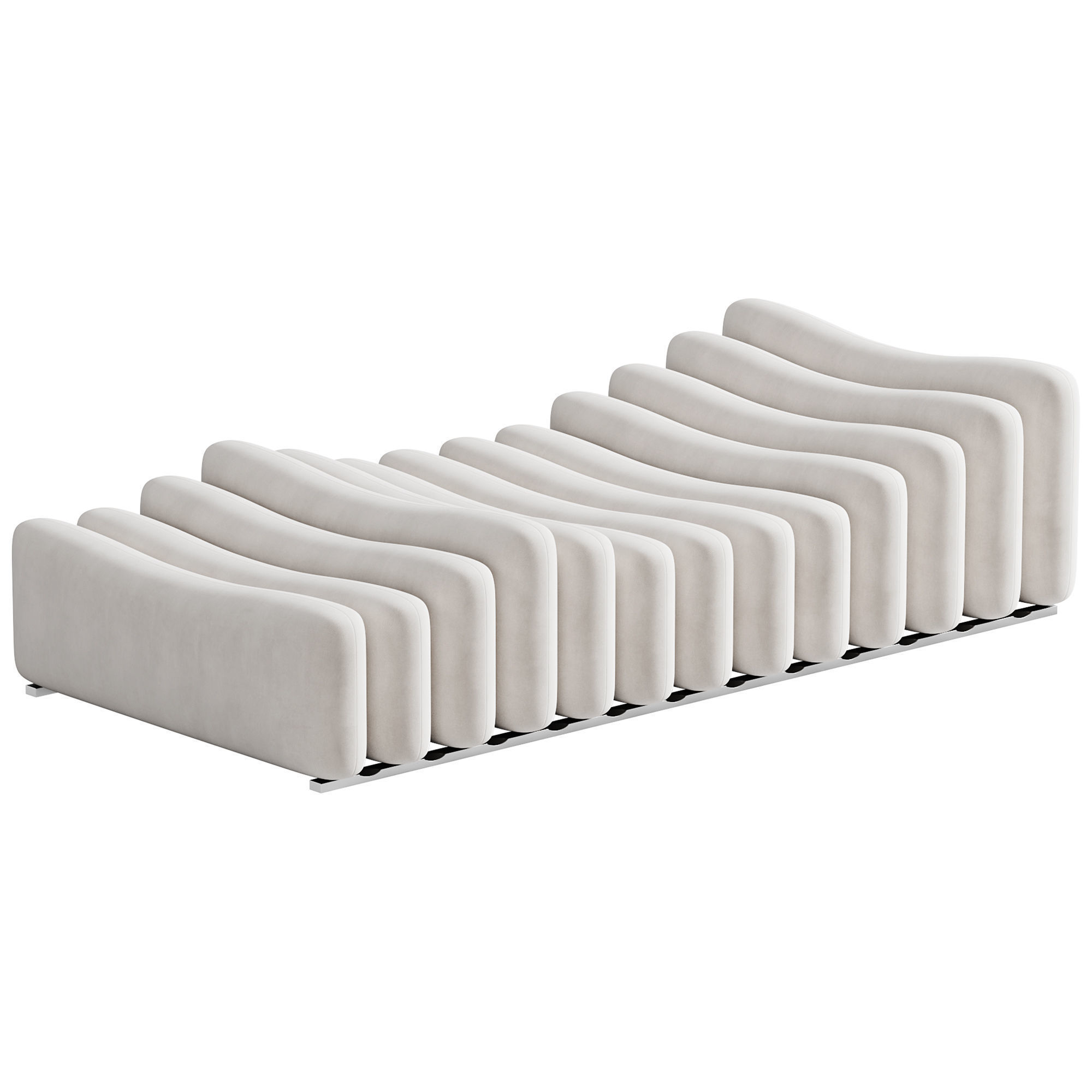 Joe Colombo Sofa By Tacchini 3D model_1