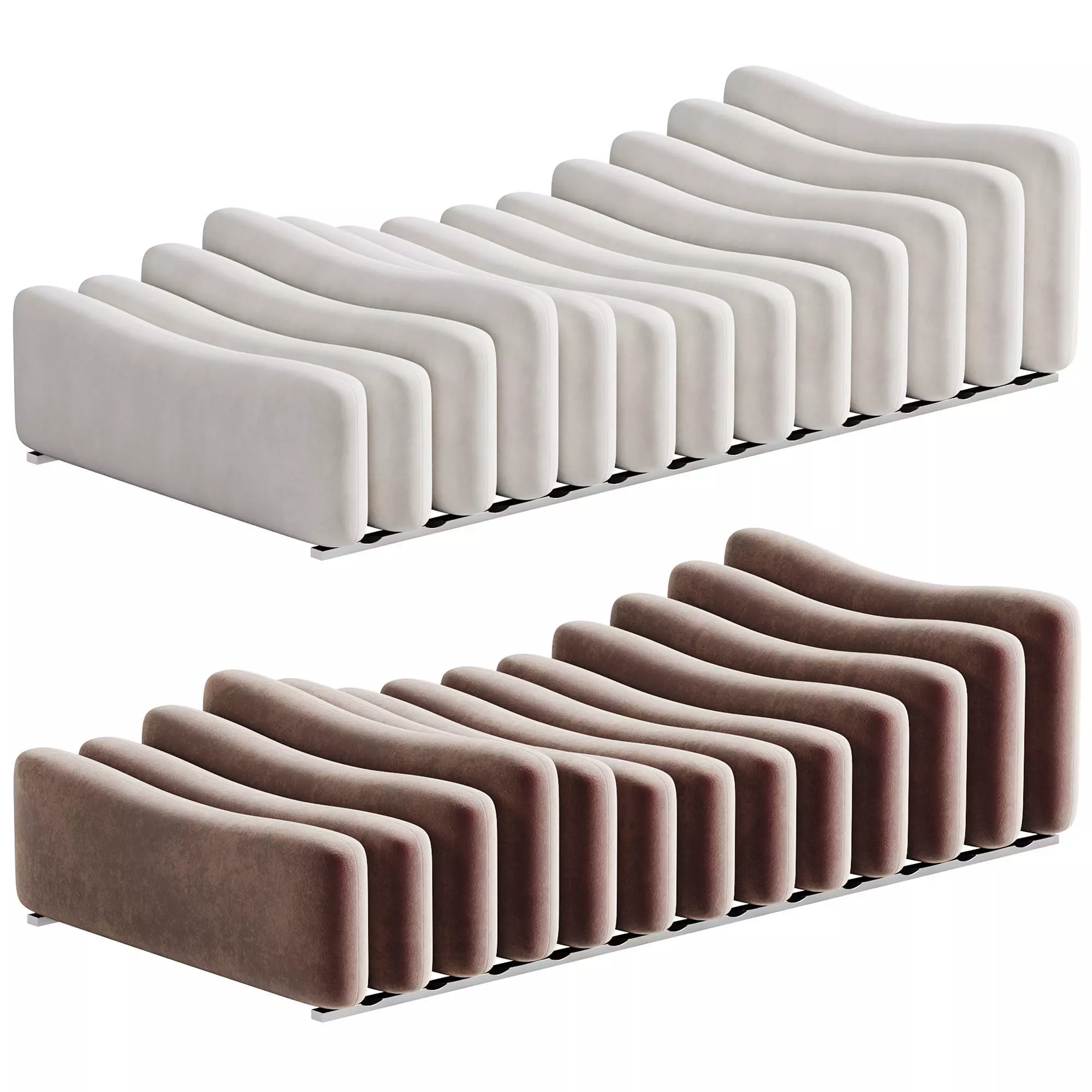 Joe Colombo Sofa By Tacchini 3D model_0