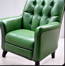 Green Couch 3D model_0