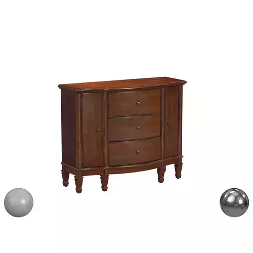 Butler Specialty Antique Cherry Sheffield Accent Cabinet
