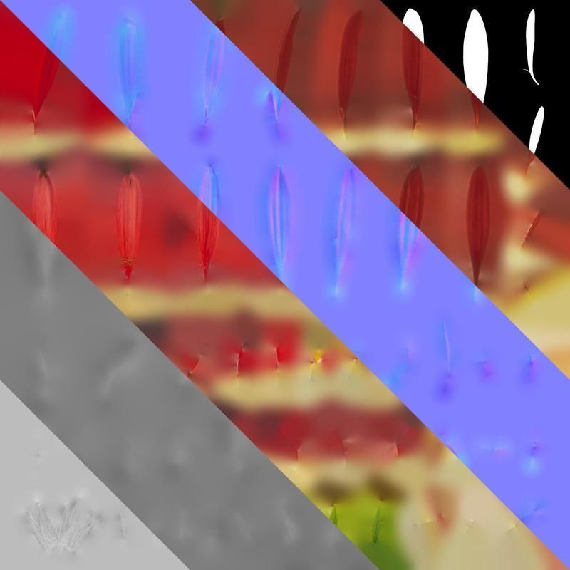 Anydrafts Gerbera jamesonii Flower 04 Texture_8