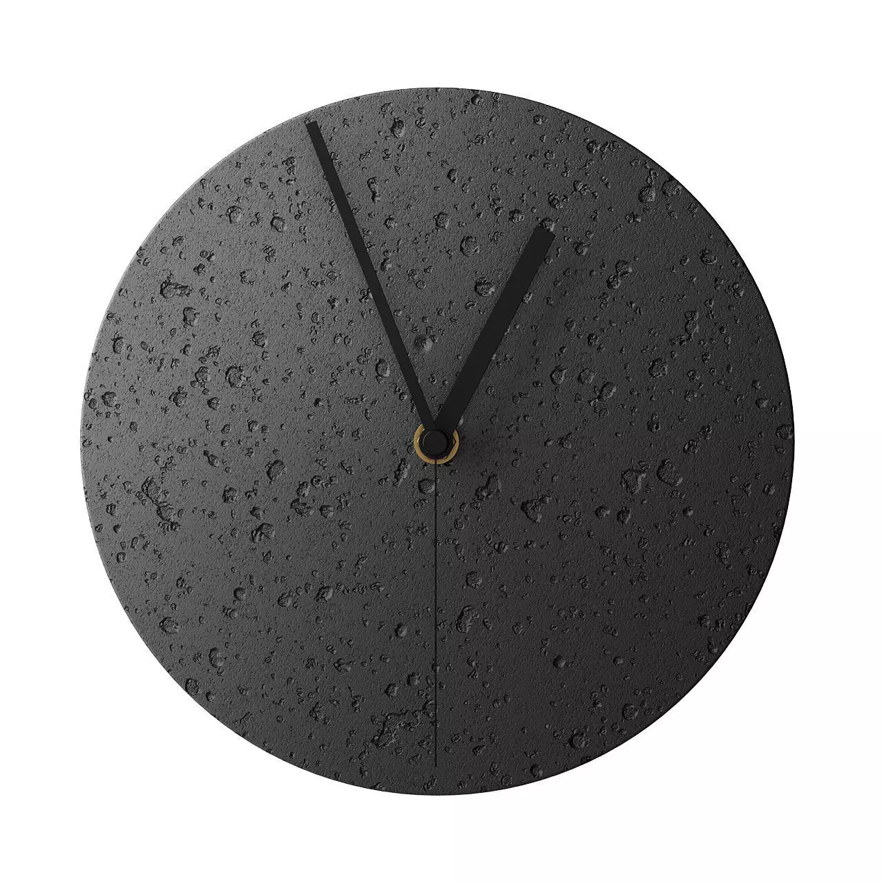 Moment Wall-Mounted Stone Clock by Buzao 3D model_0