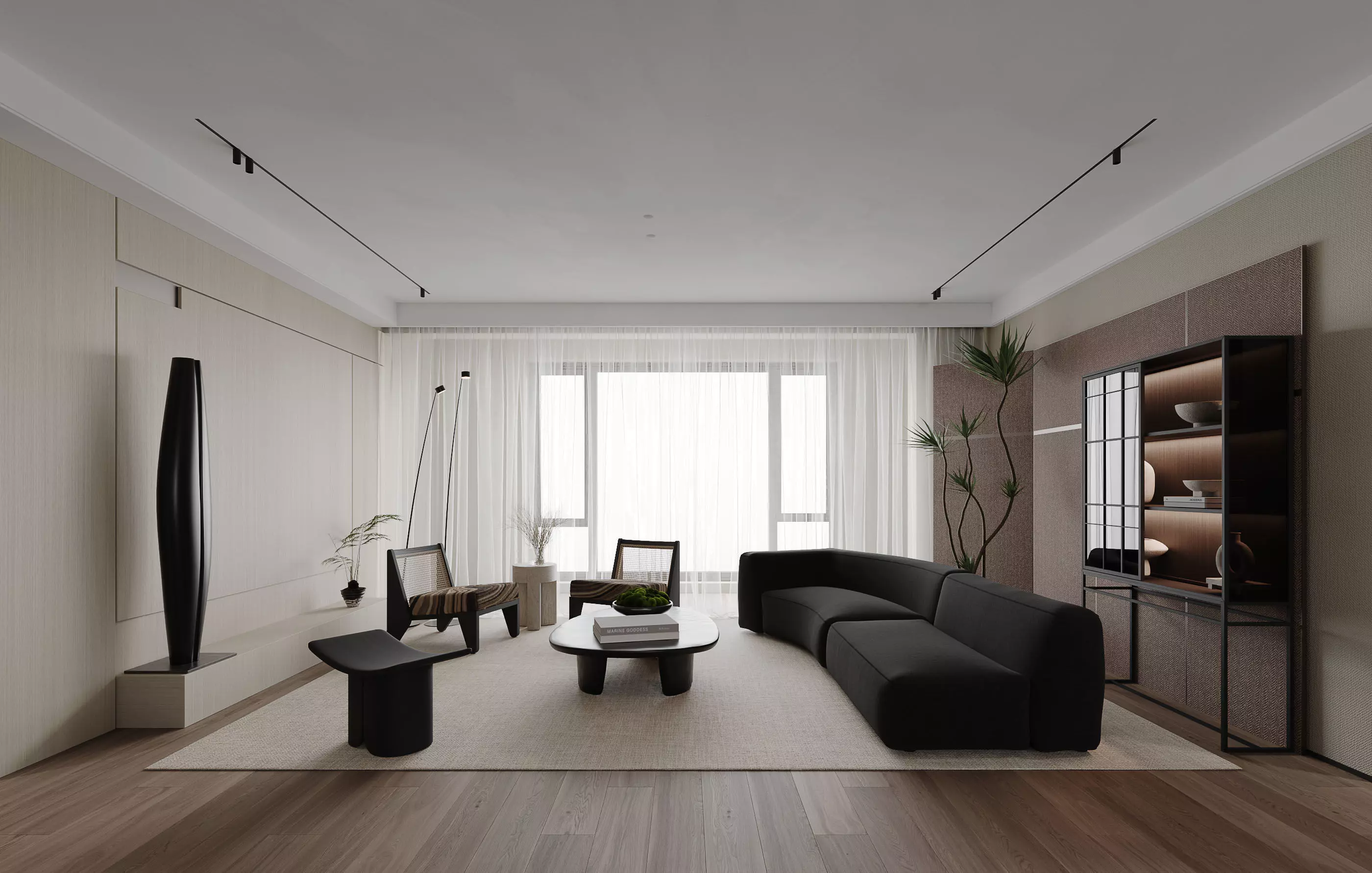 apartment interior scenes 3D model