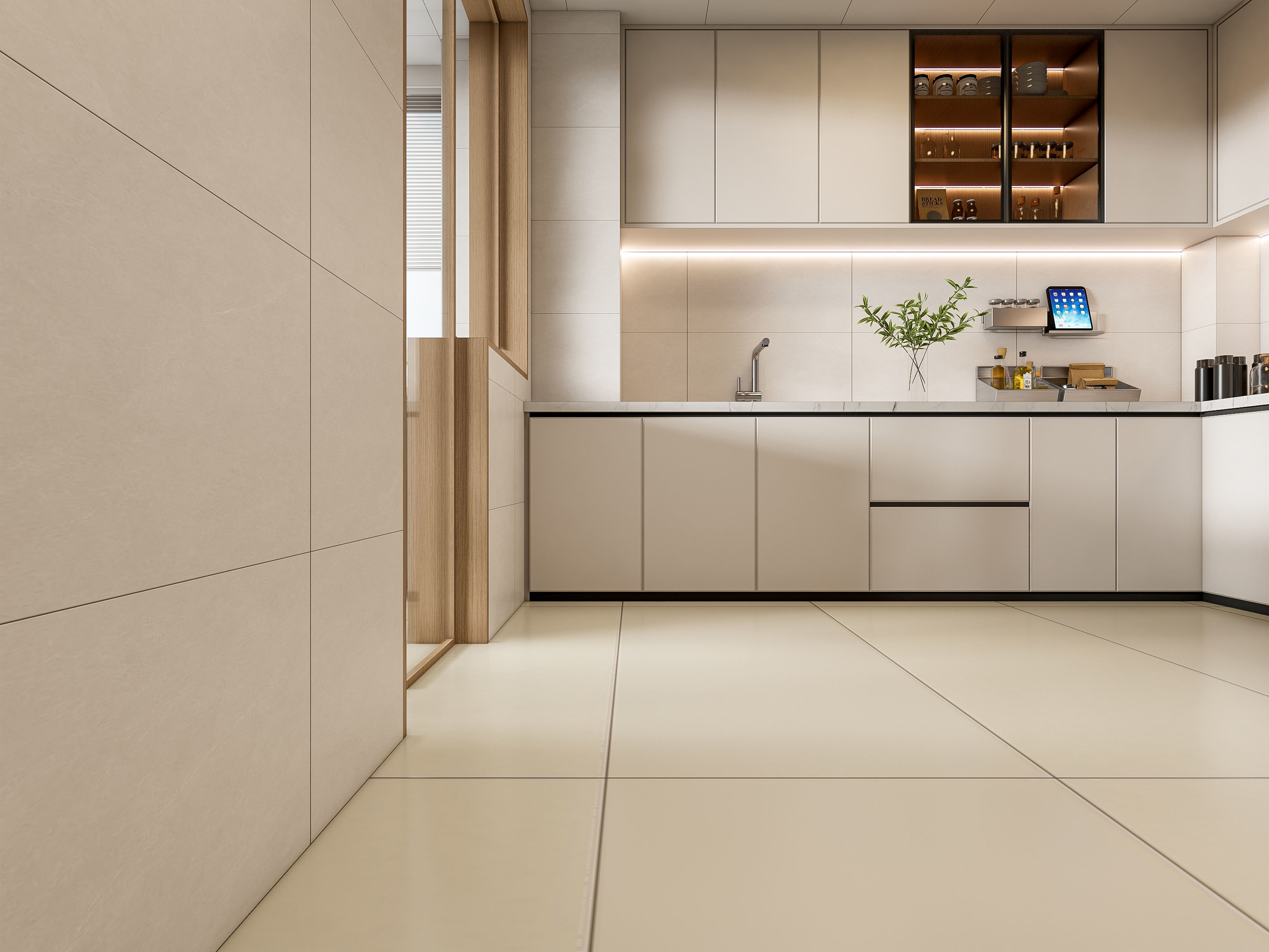 Kitchen Modern interior 99 3D model_14