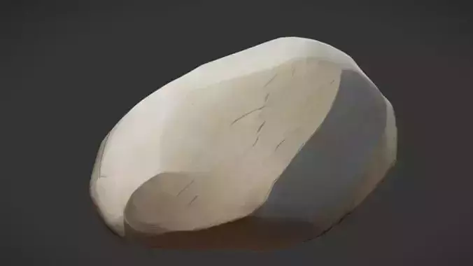 stylized smooth rock 
