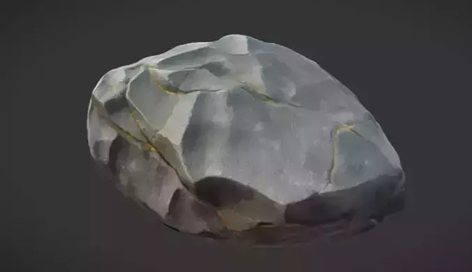 Natural rock piece 