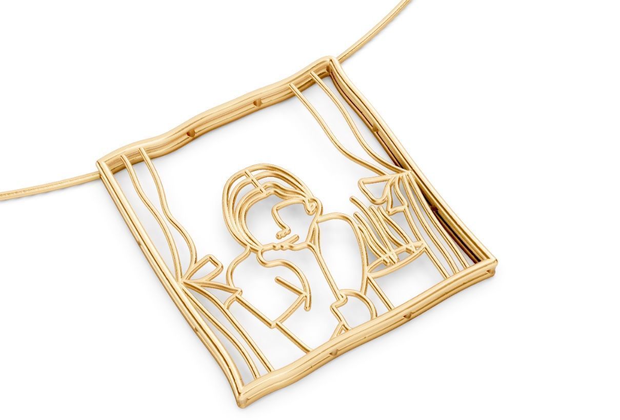 Me and the window 3D print model_4