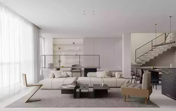 apartment interior scenes    