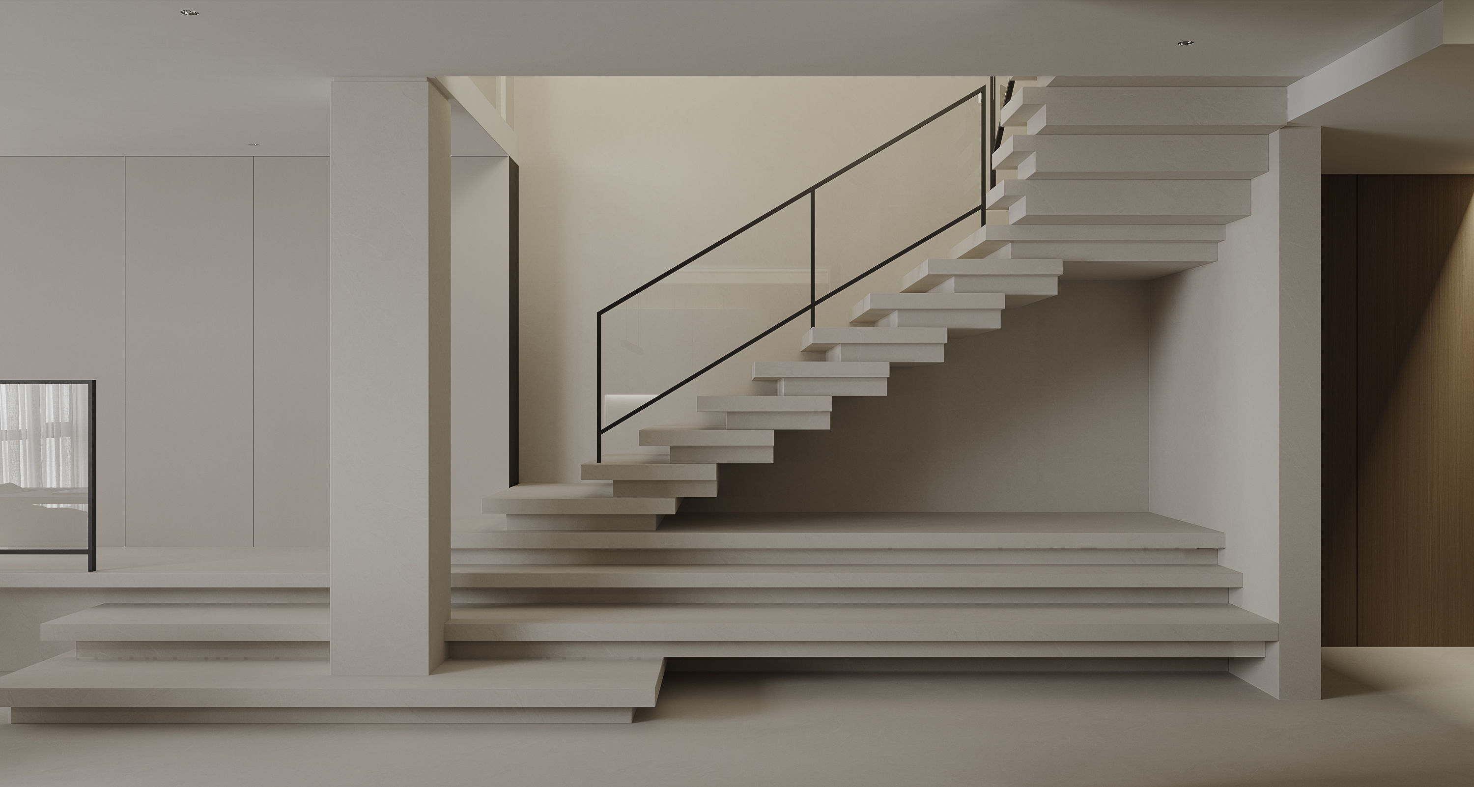 apartment interior scenes     3D model_3