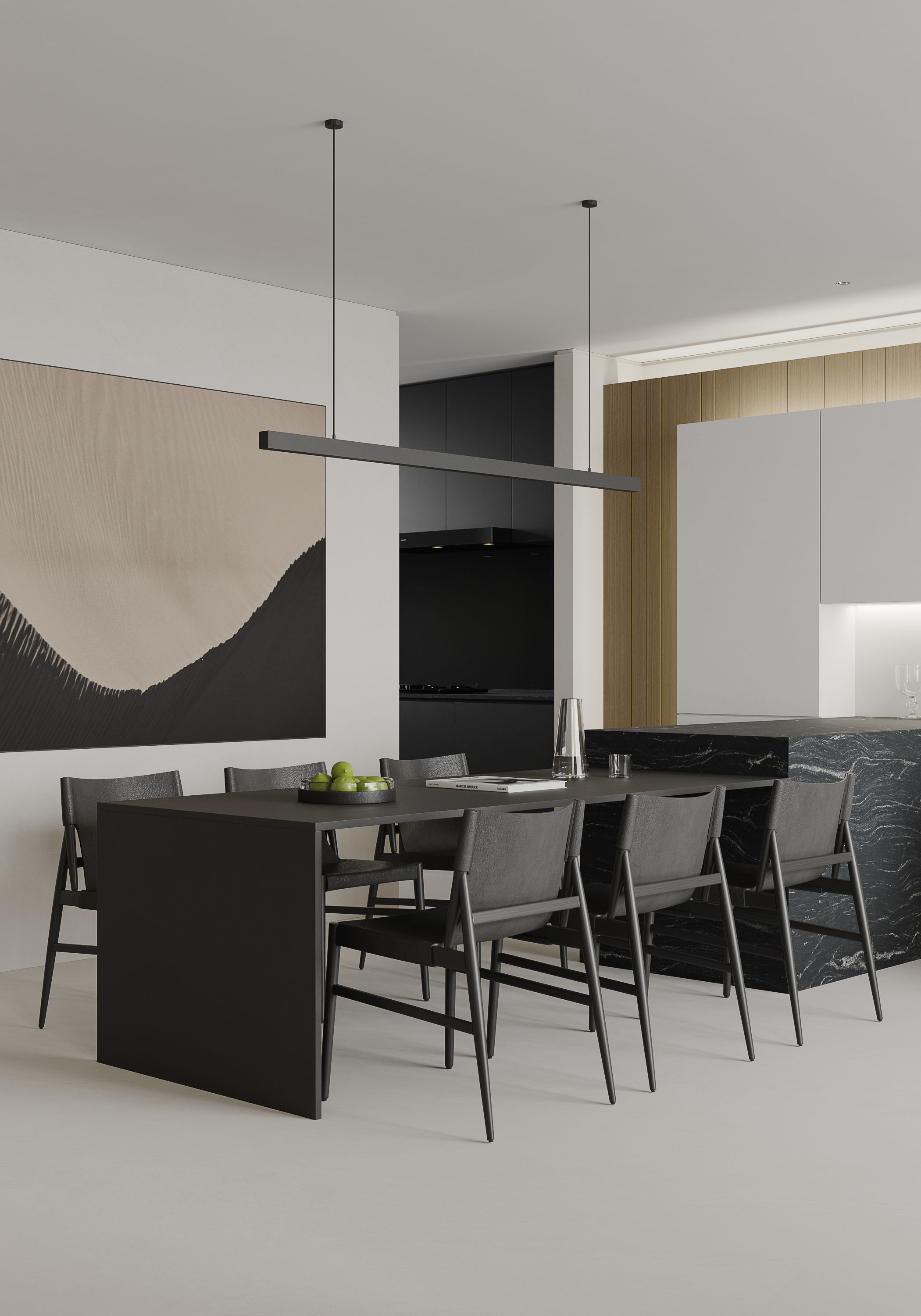 apartment interior scenes     3D model_11