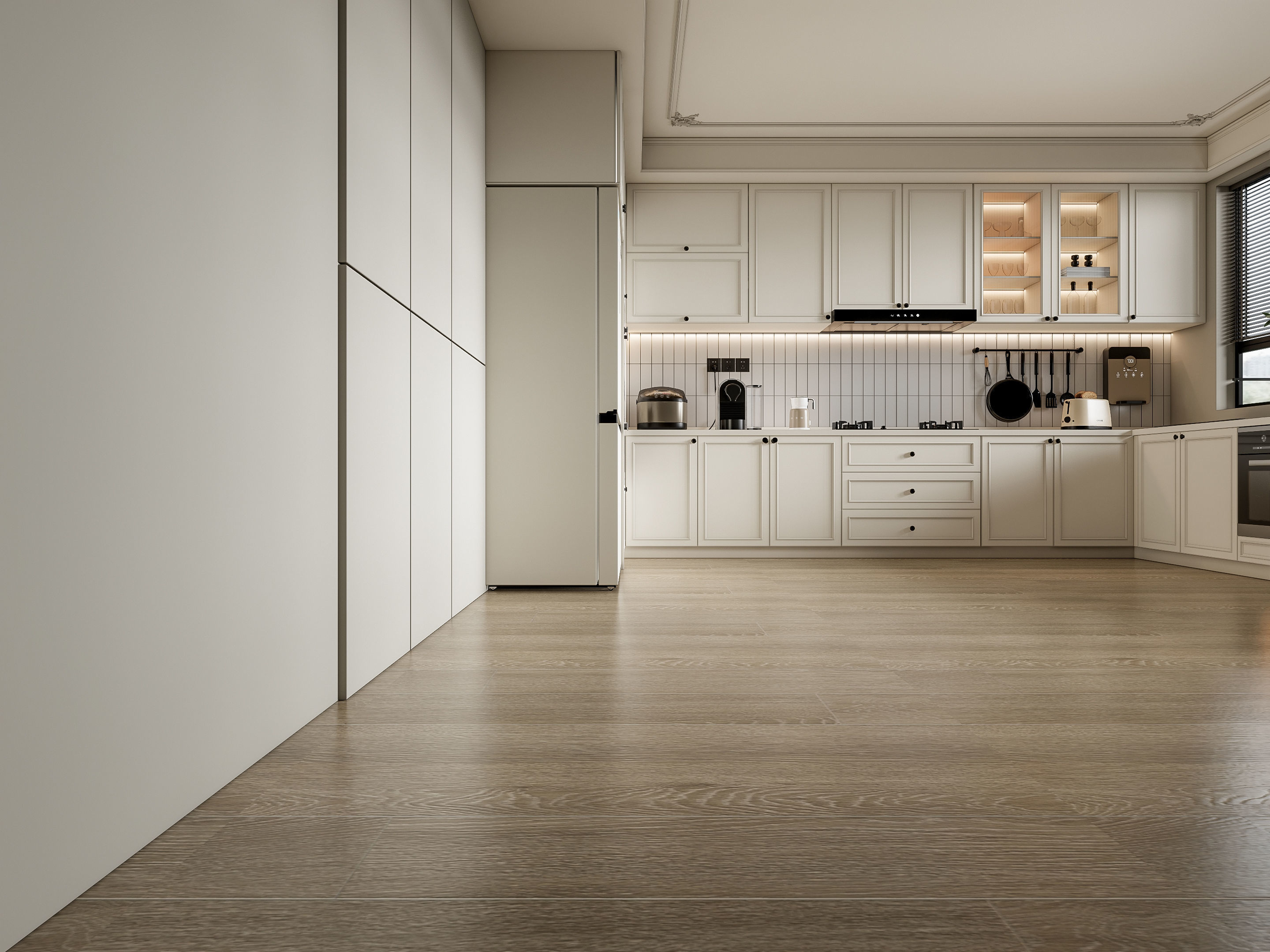 Kitchen Modern interior 100 3D model_15