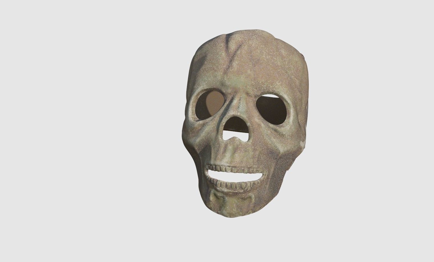 Skull Head HP 3D model_2
