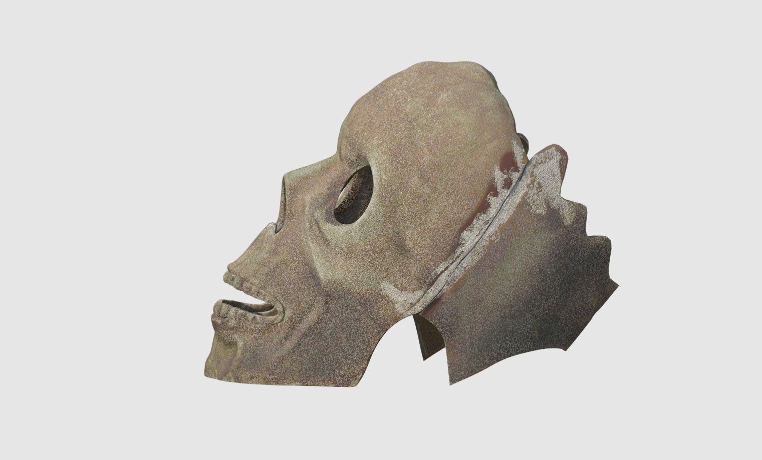 Skull Head HP 3D model_3