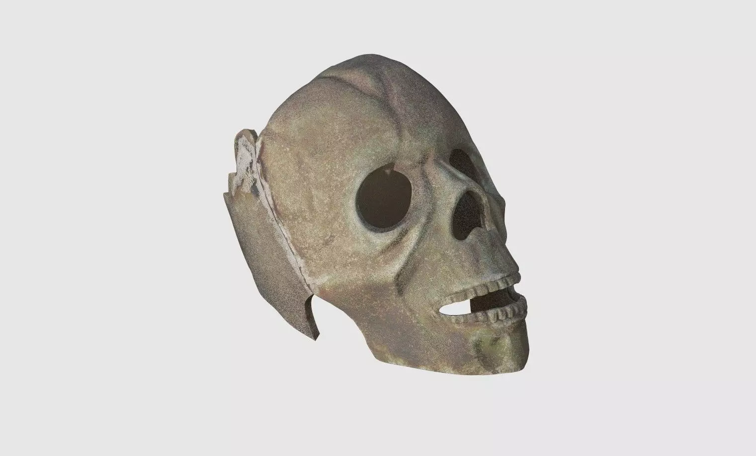 Skull Head HP 3D model_0