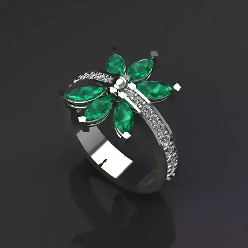 Ring - 3D Model of a Luxury Ring with Fine Details