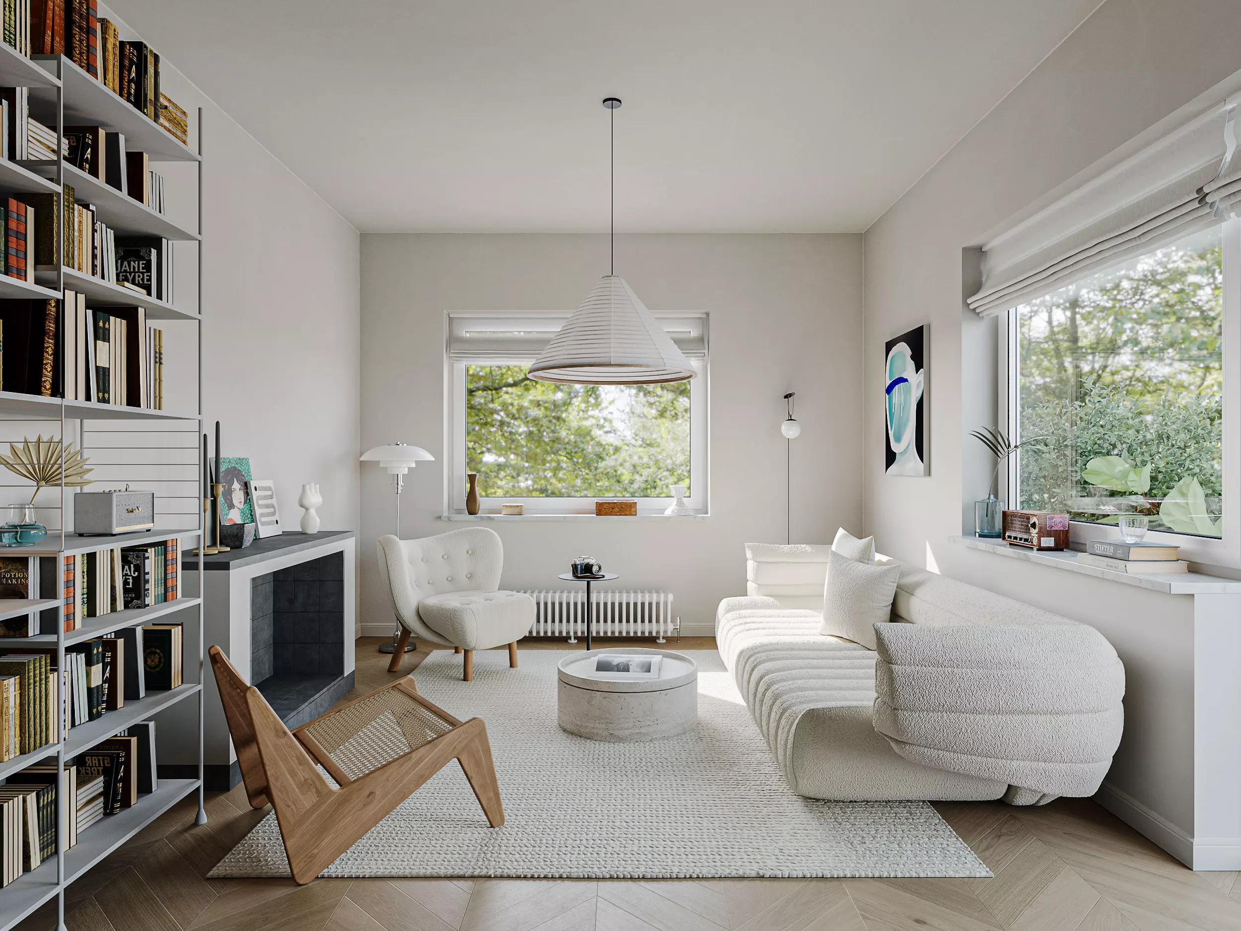 apartment interior scenes 3D model