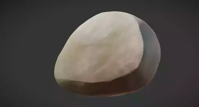 stylized smooth rock