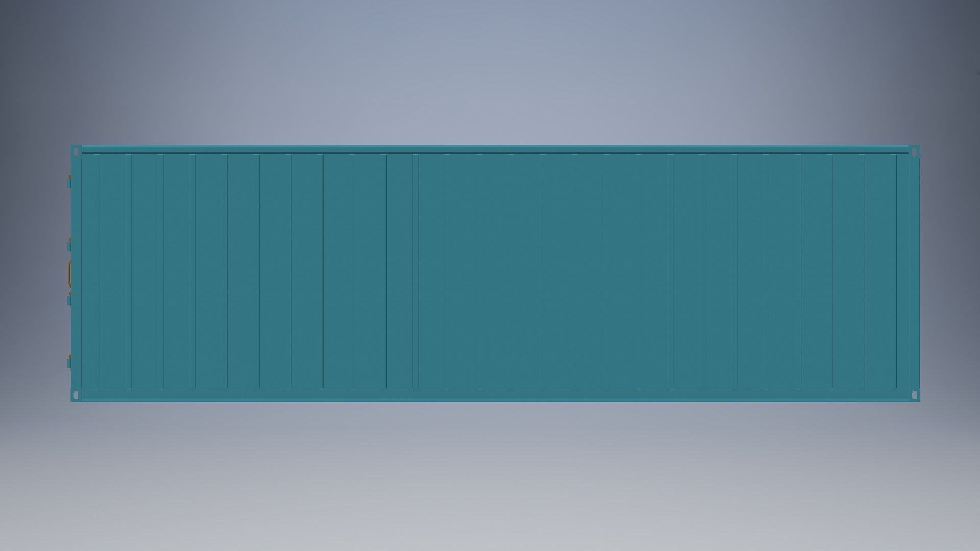40 ft container 3d model 3D model_5