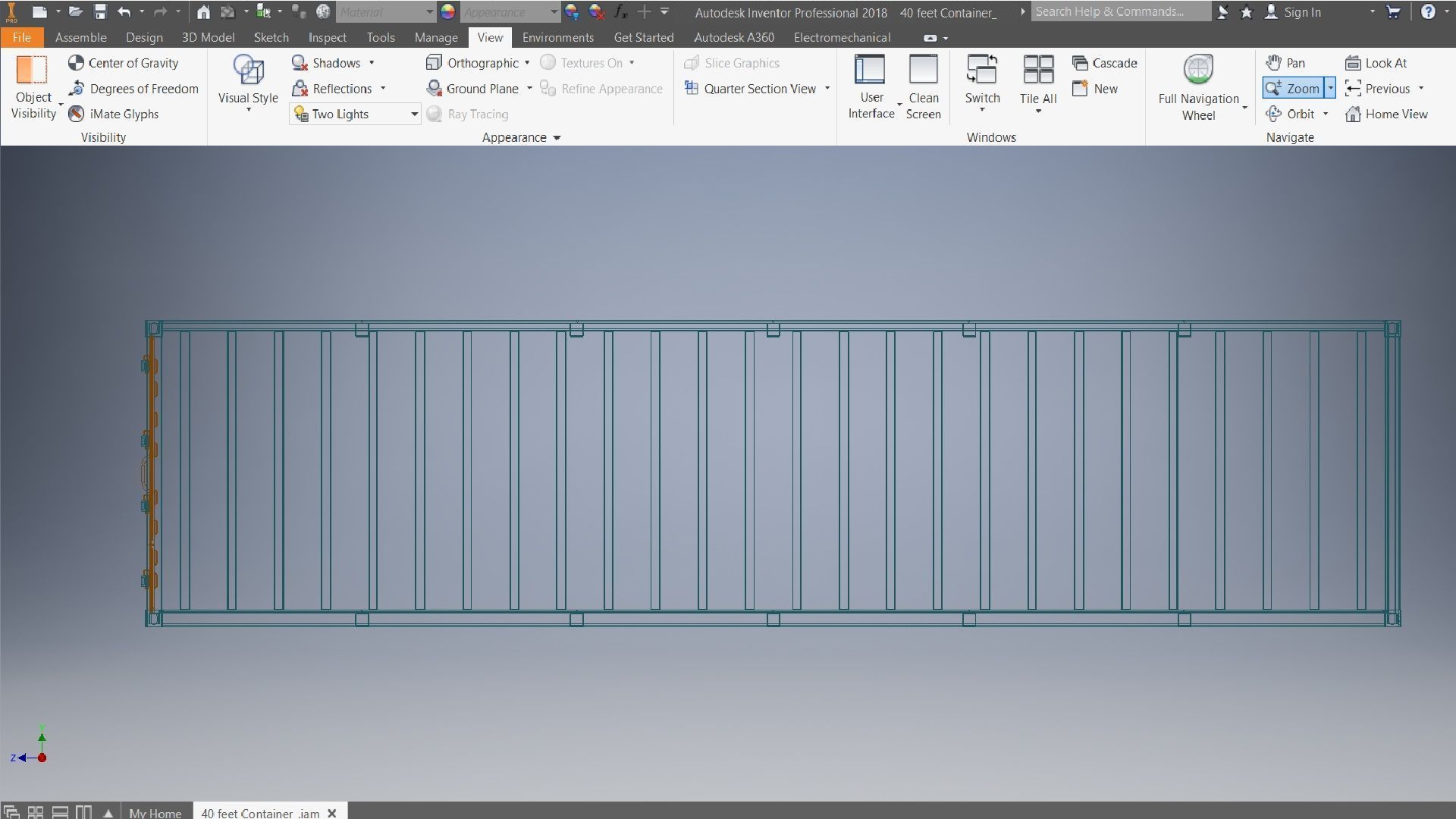 40 ft container 3d model 3D model_11