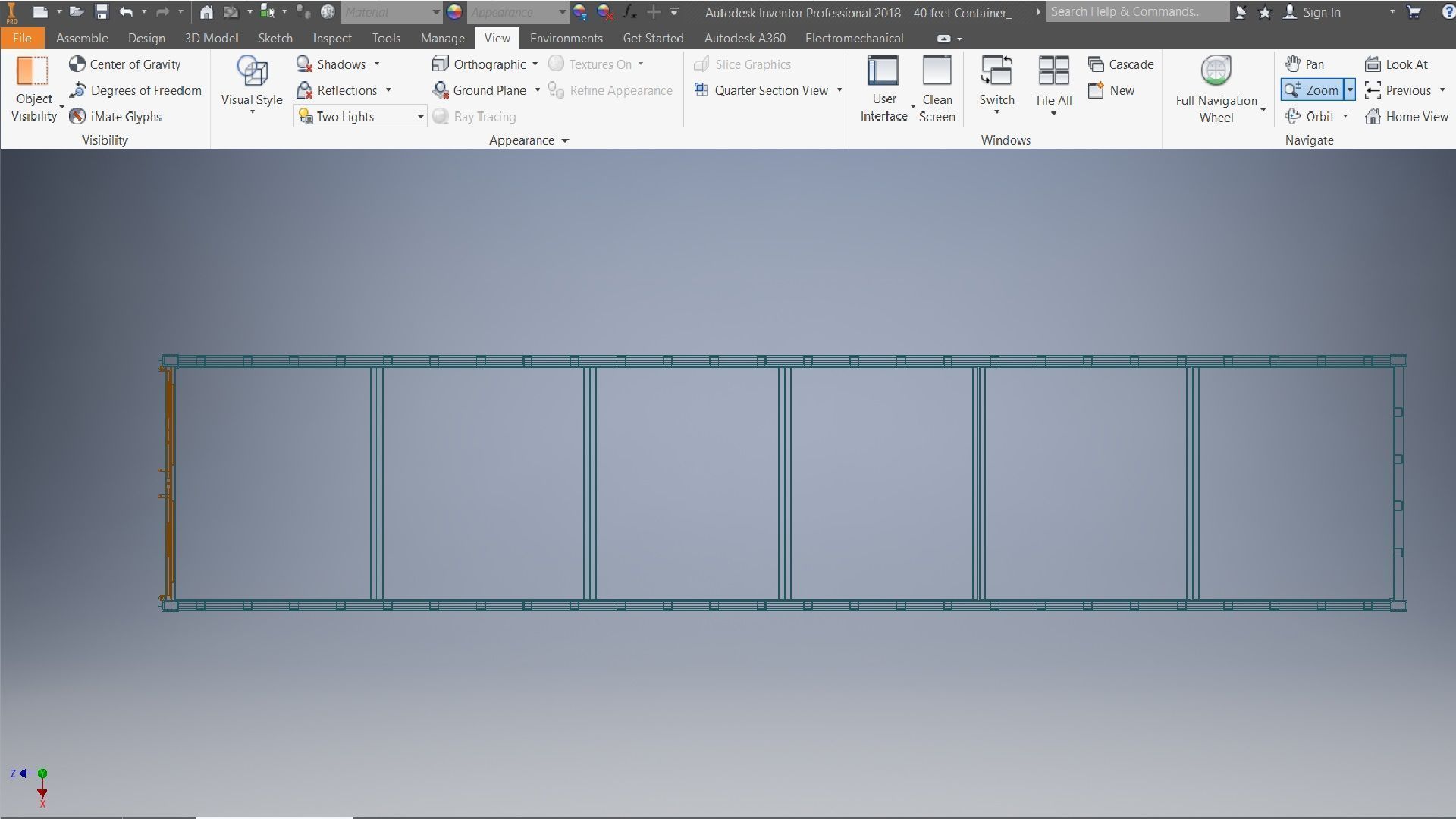 40 ft container 3d model 3D model_12