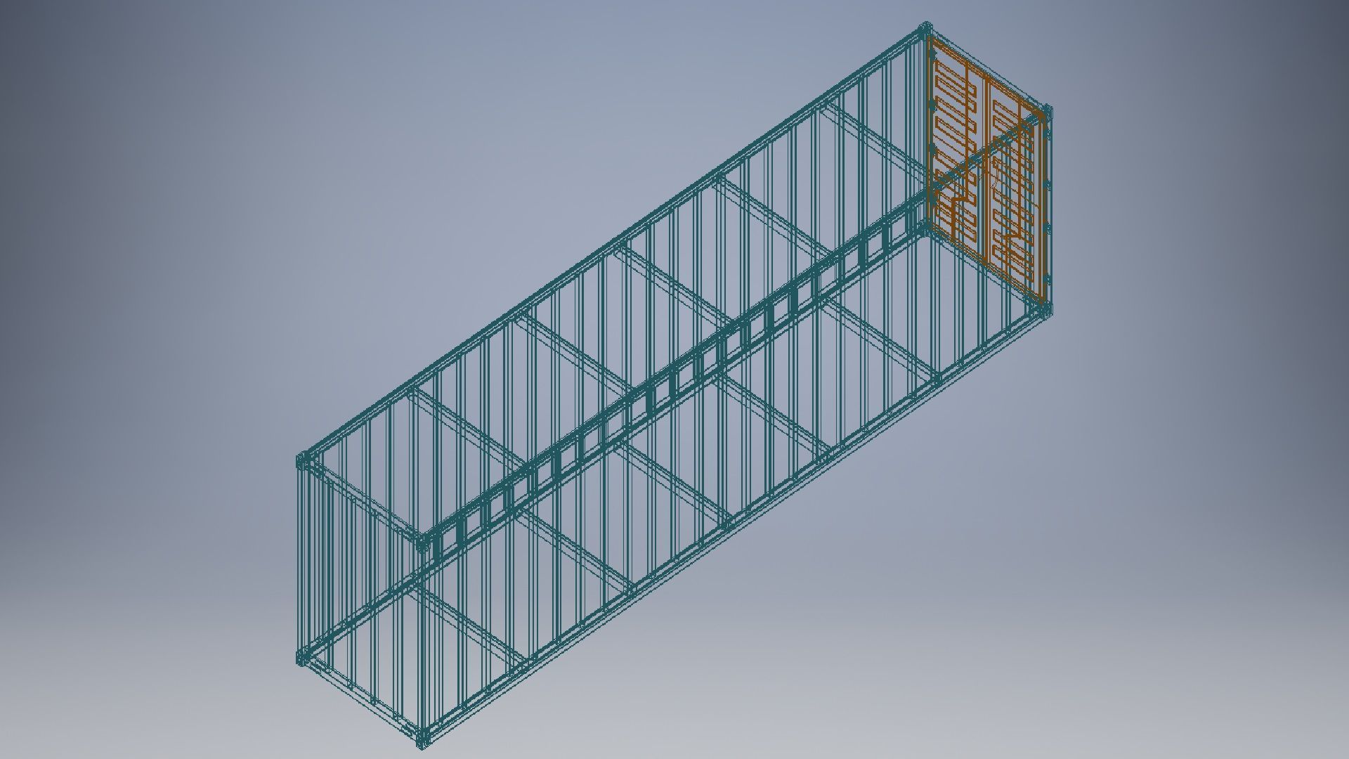 40 ft container 3d model 3D model_10