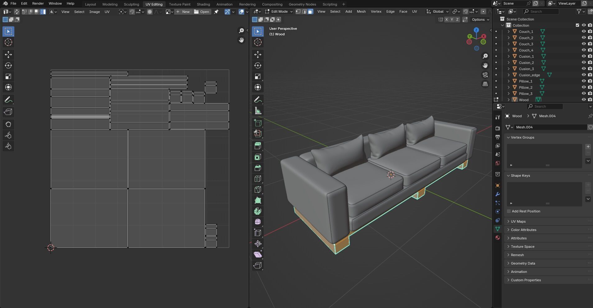 Sofa CG3 3D model_9