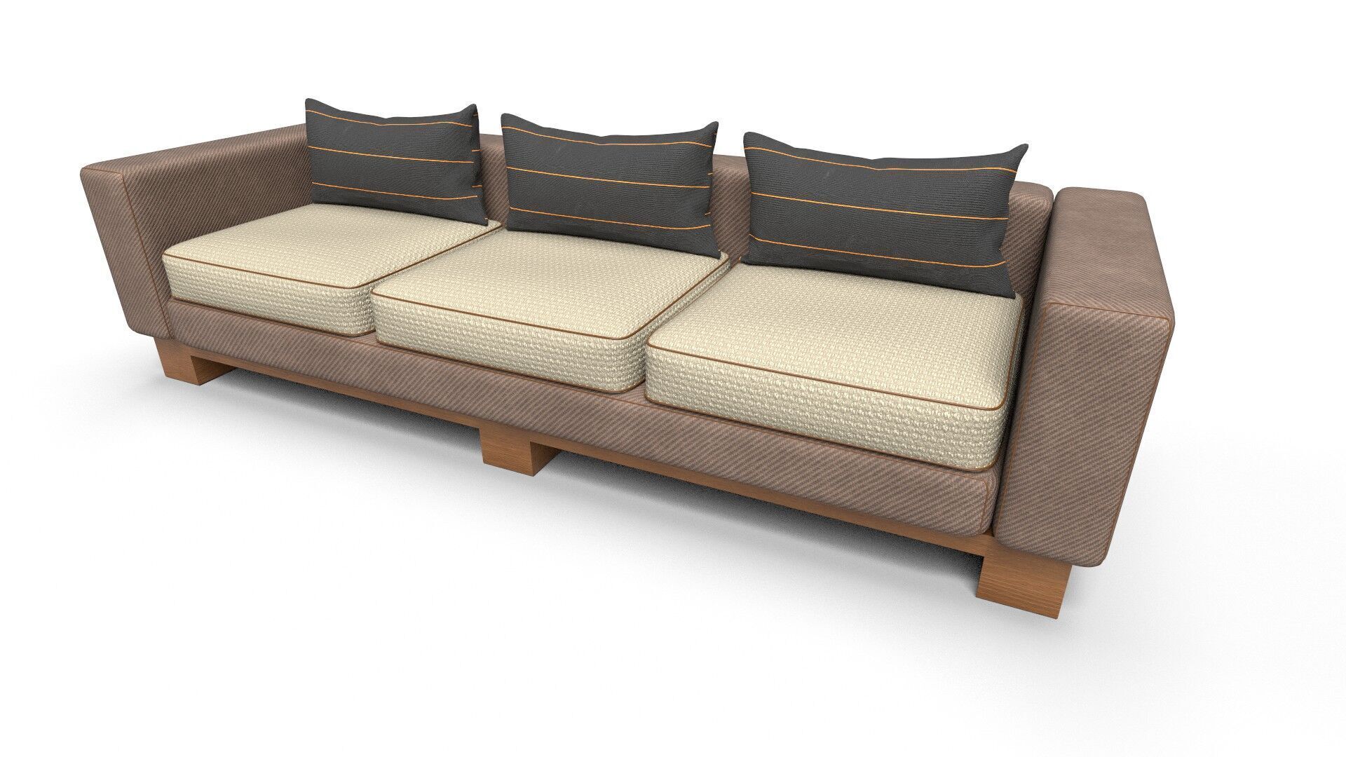 Sofa CG3 3D model_1