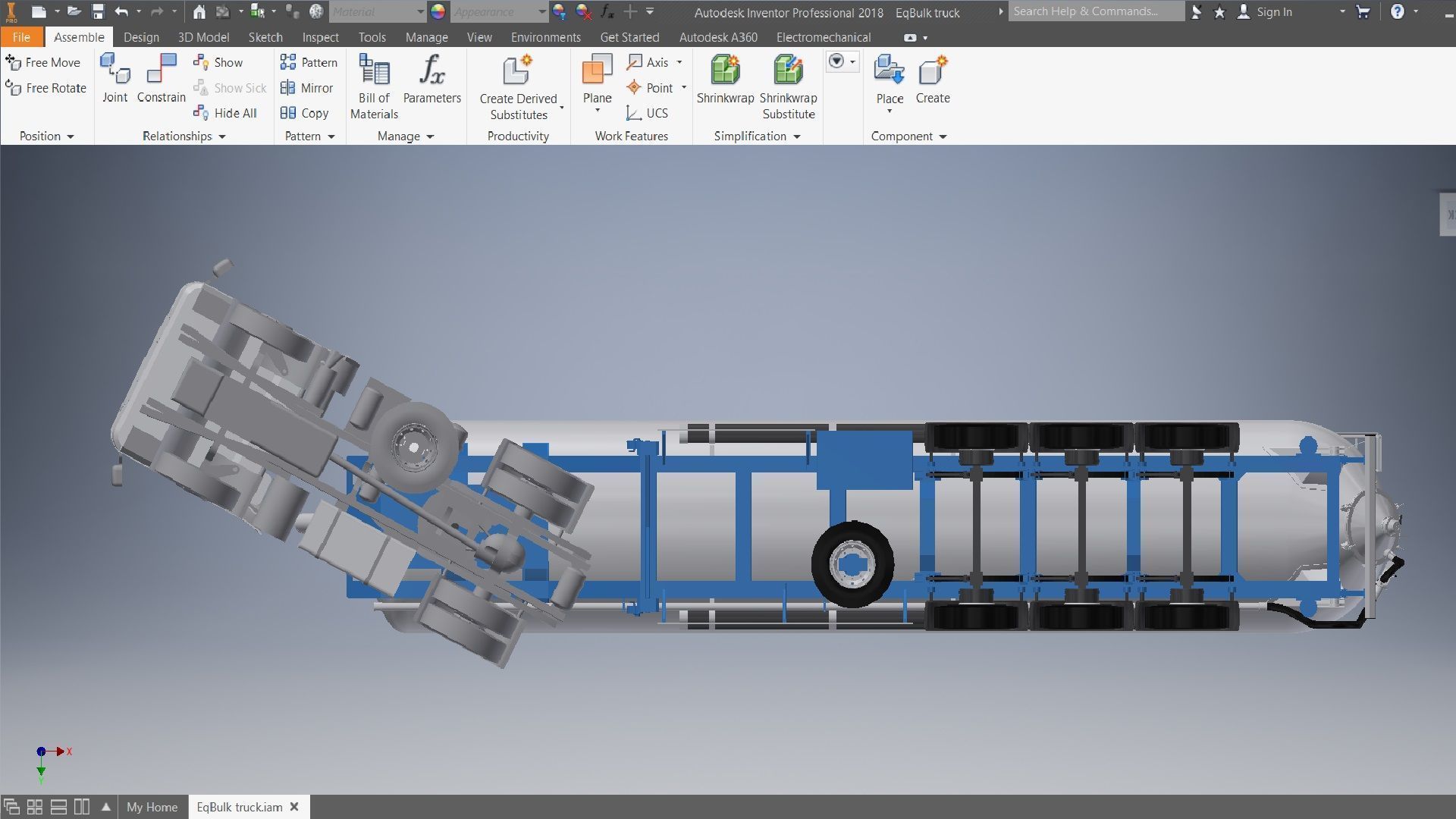EqBulk truck 3d model 3D model_9