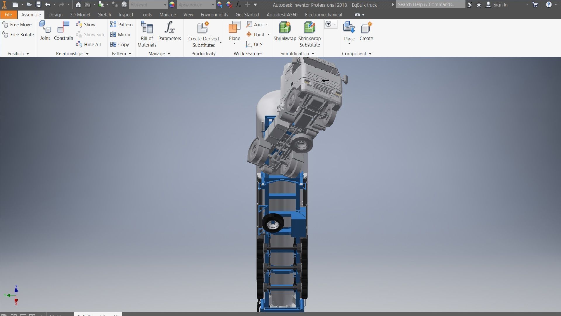 EqBulk truck 3d model 3D model_8