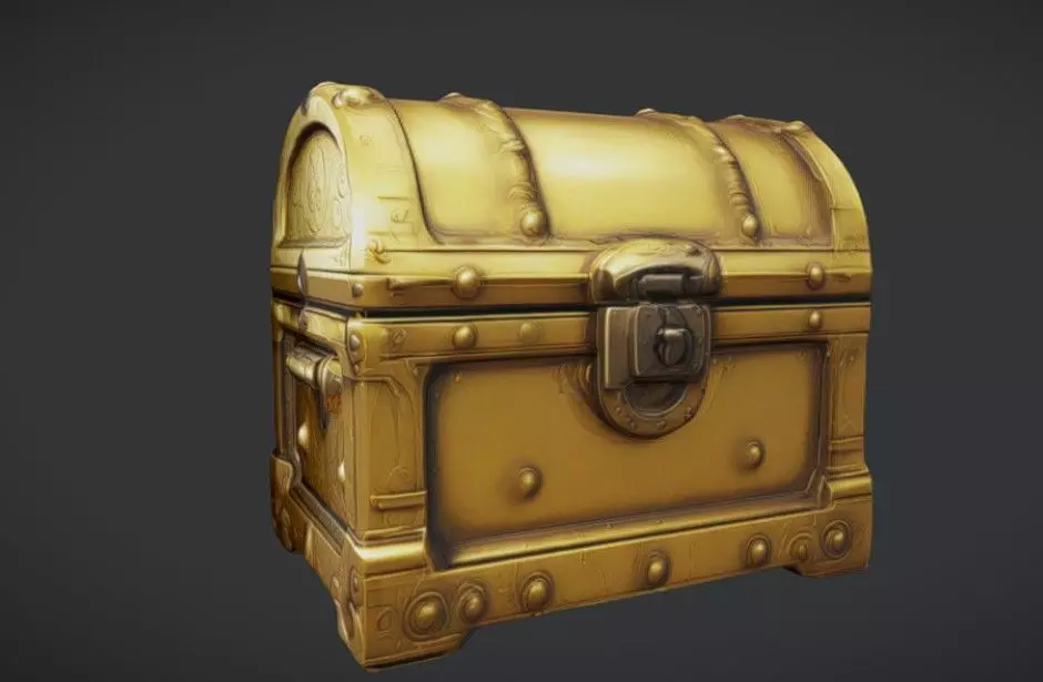 Chest  3D model_0